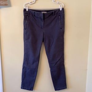 Ann Taylor Loft Marisa slim leg pant, navy 12/31